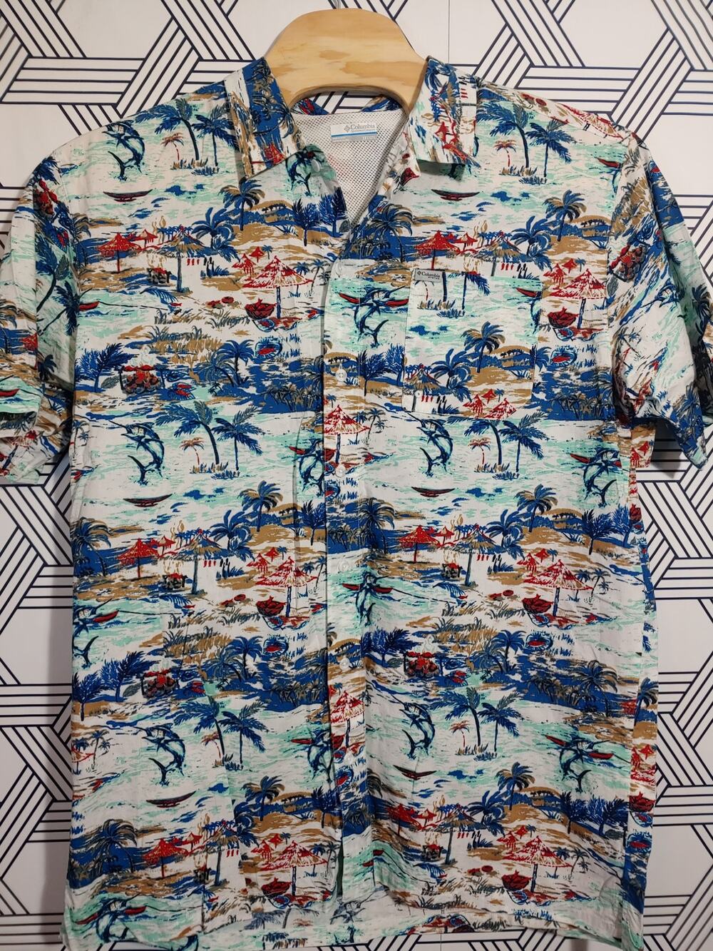 Columbia Men's Performance Button Front Size 2xl